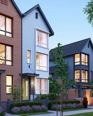 Малая и средняя этажность домов