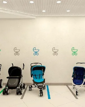 Колясочные на первом этаже